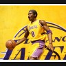 NBA Kobe Bryant 16 inch Yellow Jersey 1:6 Action Figure 